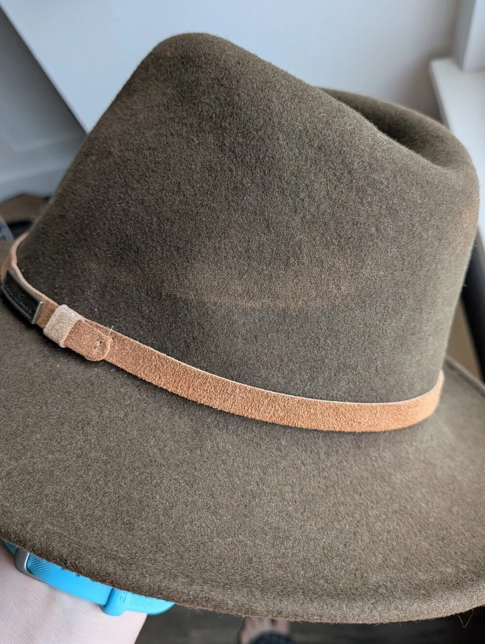 Eddie Bauer LiteFelt 100% Wool Packable Fedora Hat - Men's / Unisex XL